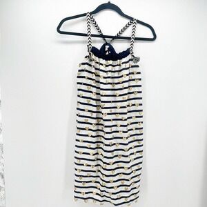 Girl's Crewcuts Size 14 Heart Striped Dress